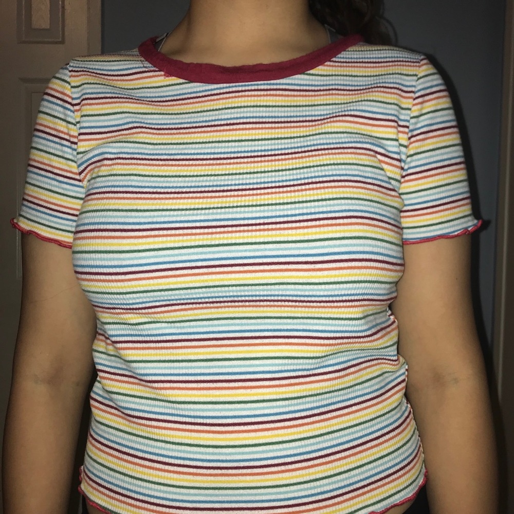 COPY - Rainbow crop top